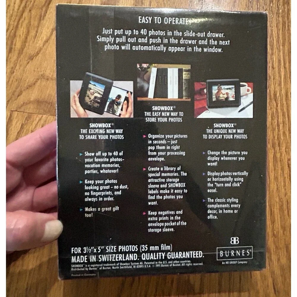 Showbox Photo Holder